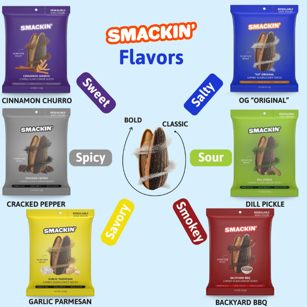 Smackin Sunflower Seeds 